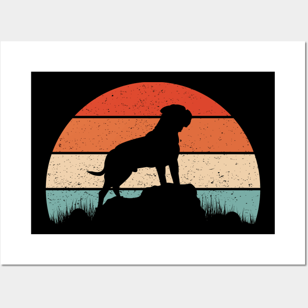 bullmastiff Dog Wall Art by Tesszero